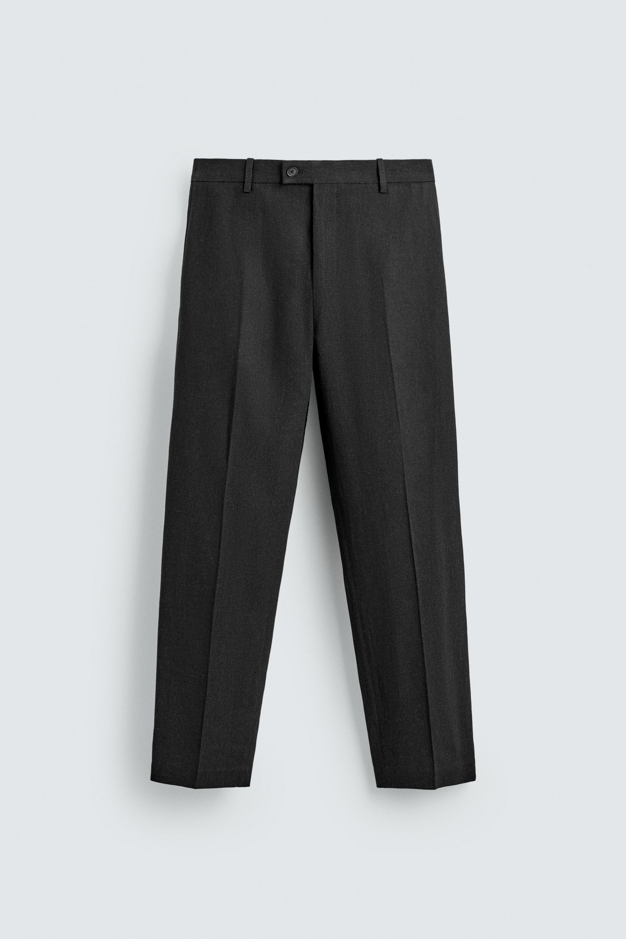 VISCOSE - HEMP SUIT PANTS